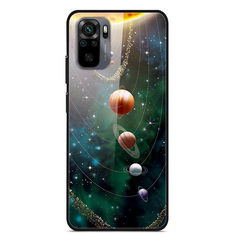 Tempered Glass Case For Xiaomi Redmi Note10 Pro Case Glass Back Cover For Xiaomi Redmi Note 10 10Pro Max Case Note10 5G Shell