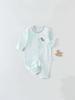 Breathable Baby Long Sleeve Bodysuit Pajamas for Spring & Autumn