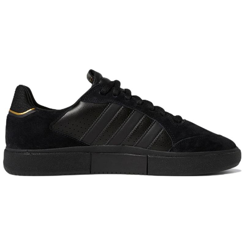 Adidas Tyshawn Low 'Black Gold Metallic' Sneakers GW3178