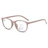 Unisex Large Frame Multifocal Anti-Blue Light Reading Glasses for Distance & Near Use