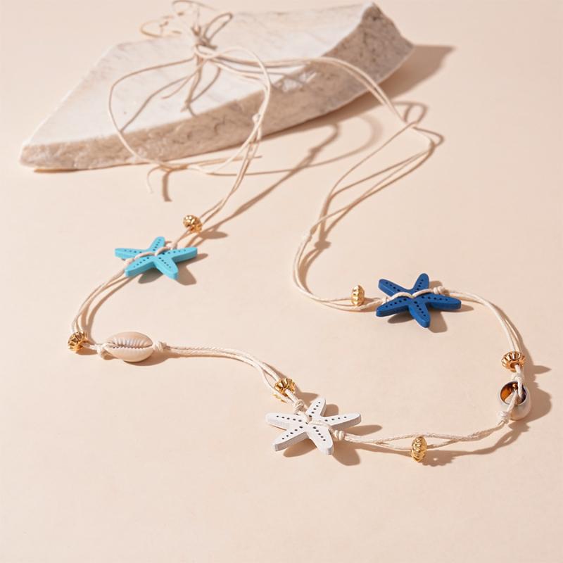 Medieval Style Metal Love Conch Necklace Light Luxury Niche Exaggerated Clavicle Chain Personality Design Retro Fashion Necklace