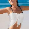 2PCS Soft Beach Sarongs Chiffon Beach Cover Up Skirt Elegant Sarong Wrap Skirt  for Women