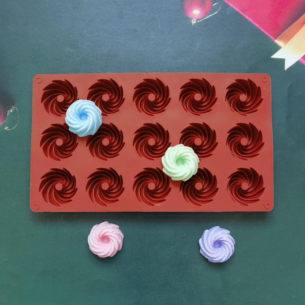 Round Mini Muffin Silicone Mold DIY Cupcake Cookies Fondant Baking Pan Non-Stick Pudding Steamed Cake Tool Pastry Donut Mold