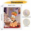 Disney Daisy Duck Pumpkin Candy Handmade Diy Oil Painting Digital Painting Kit Home Living Room Entrance Decoration Hanging Painting