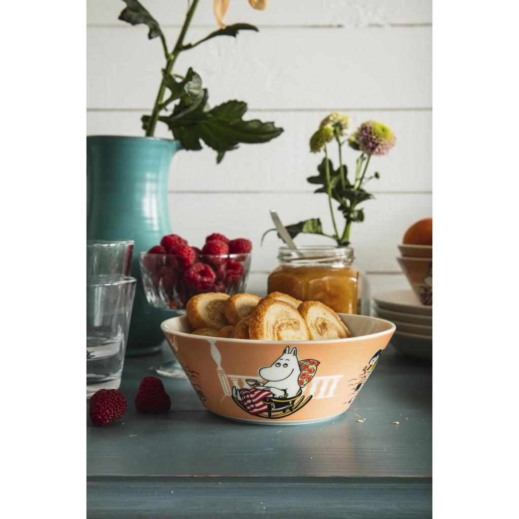 Moomin by ARABIA Classic Moominmamma 1057214 [Officially Imported] Bowl/Plate, 15cm, Marmalade,
