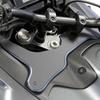 Łatwy montaż Deflektor wiatru motocykla Osłona widelca Plastikowa osłona przednia Dla lepszych wrażeń kierowcy i odporności na warunki pogodowe