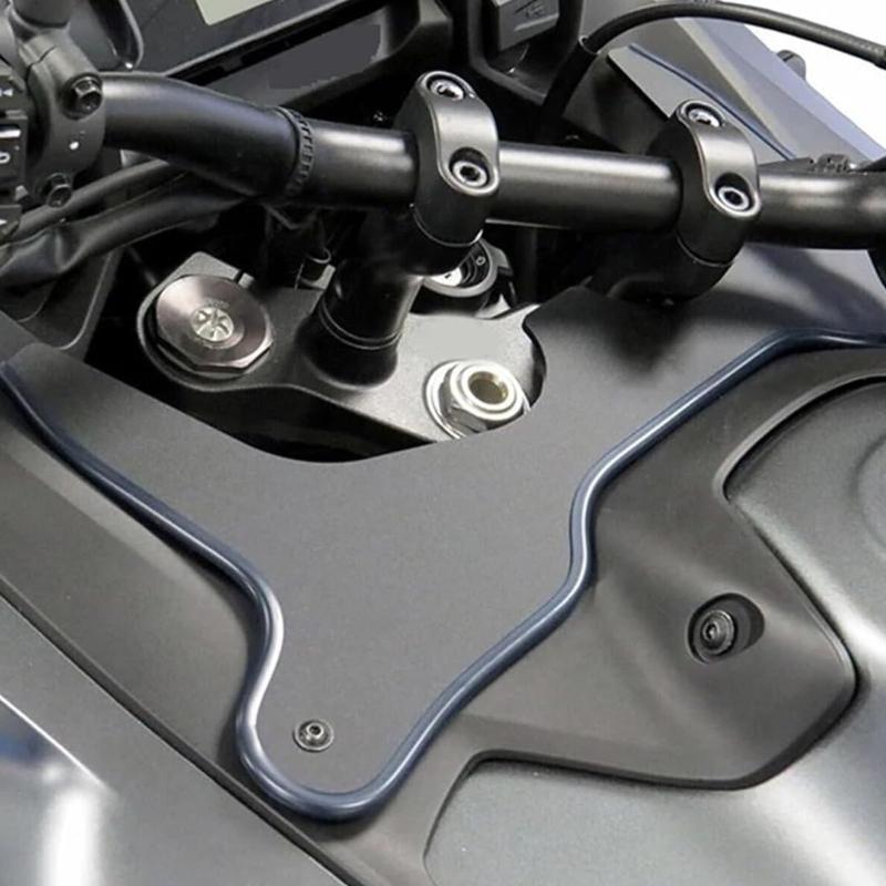 Łatwy montaż Deflektor wiatru motocykla Osłona widelca Plastikowa osłona przednia Dla lepszych wrażeń kierowcy i odporności na warunki pogodowe