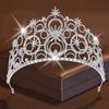 Blingbling Hair Hoop Girl Birthday Party Elegant Pageant Water Drop Crystal Girl King Costume Headwear