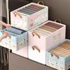 Süße Cartoon-Aufbewahrungsbox für Kleidung Tragbare Faltbare Schrank-Organizer-Tasche Multifunktionaler Kleiderschrank-Organizer Haushalt