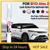Auto Speziell für BYD ATTO 2 Autolack Reparaturstift Ausbesserungs Kratzerentferner DIY Autozubehör Weiß WAC Grün HCJ Grau Rosa 12