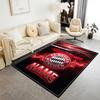 German Football Crest Artwork Floor Rug Office Rug Design for Entryway Playrooms Dining Room Hallway Anti-slip Rug Decorate Offices Gift for Festivals
