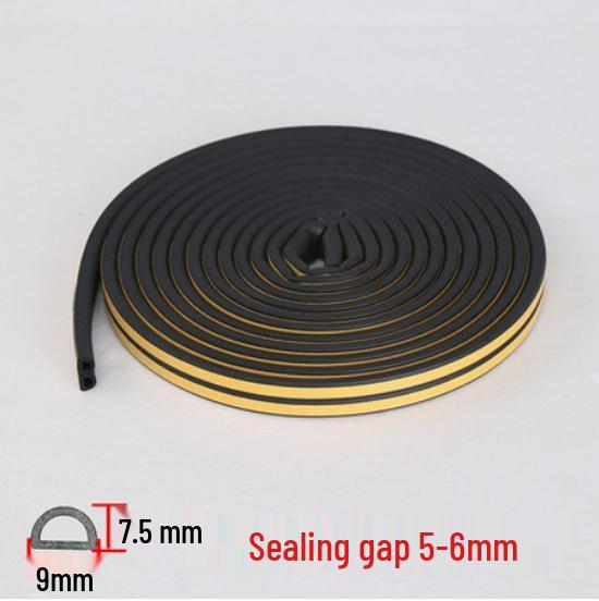 Self-Adhesive EPDM Door and Window Foam Strip: Wind & Soundproof Seal