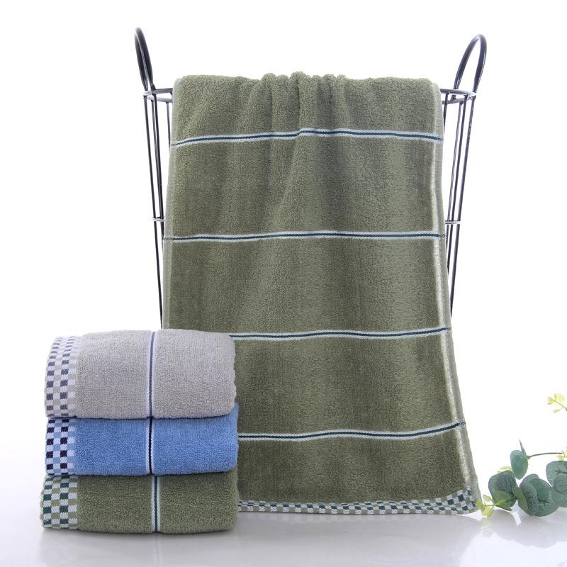 Soft, Absorbent Cotton Face Towel: Ideal for Men & Women, Embroidered Logo, Perfect for Adults
