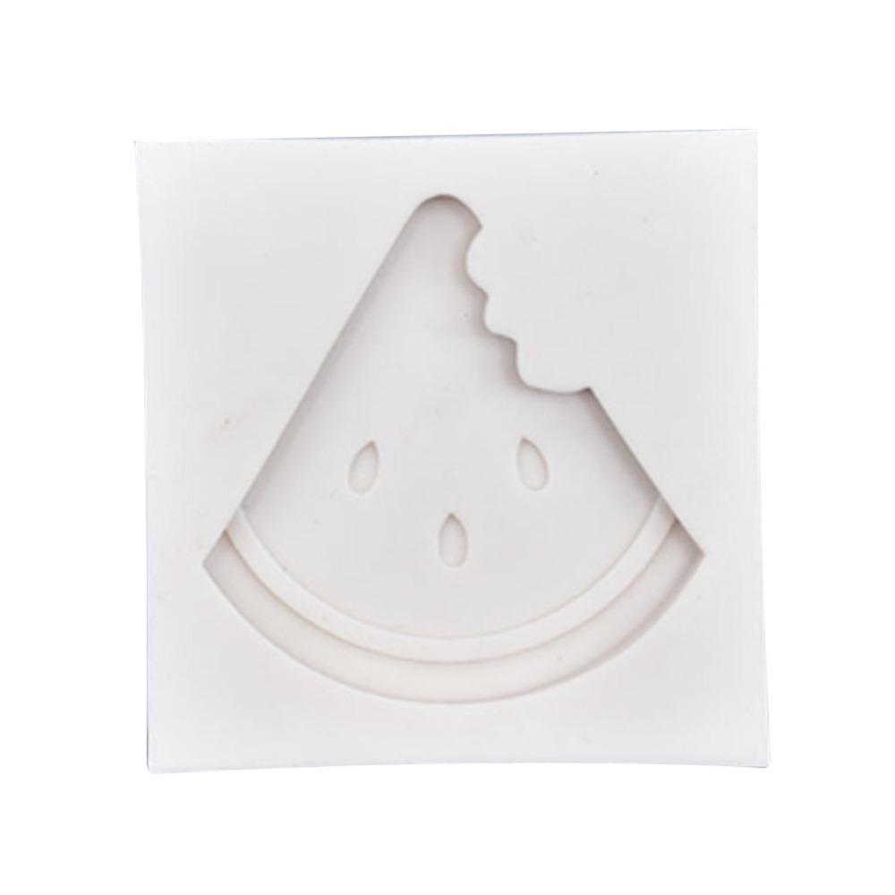 Washable Silicone Mould Watermelon Slice Fruit Silicone Mold Dessert Mould  Fondant Cake Decorating