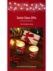 Holiday Laser-Cut Soy Wax Scented Candle - High-End Christmas Ornament & Party Favor