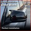 For BMW X3 G01 X4 G02 X5 G05 X6 G06 Gloss Black Side Mirror Cover Caps Replace