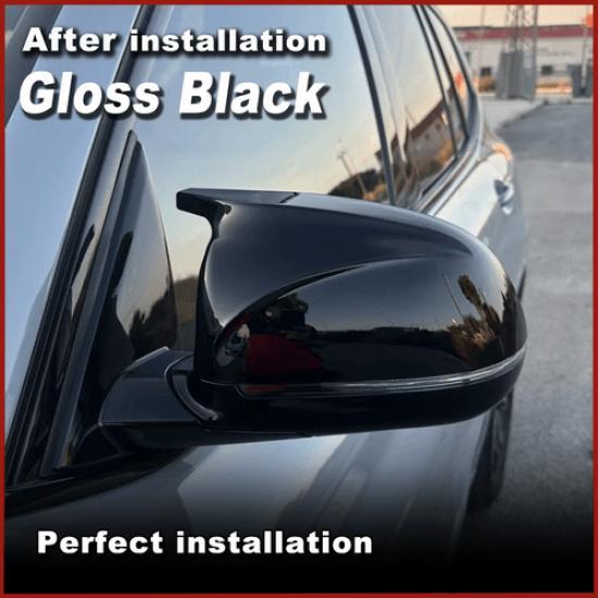 For BMW X3 G01 X4 G02 X5 G05 X6 G06 Gloss Black Side Mirror Cover Caps Replace