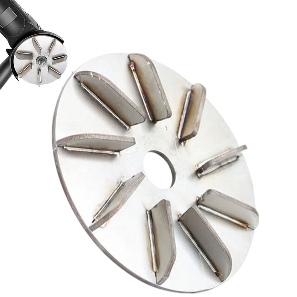 Labor-saving Pig Hair Remover Scraper 7/9 Gear Pig Hair Removal Tool Livestock Hair Removal Metal Labor-saving Hair Removal Disc