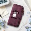 The Pug Club Lover Fashion Portable Card Holder Long Purse for Daily Use