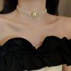 Elegant French Retro Pearl Necklace: Luxurious High-End Clavicle Chain for Versatile Style