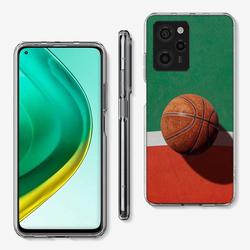 Basketball Cover Phone Case For Xiaomi Poco M8 M7 M6 M4 M3 X7 X6 X4 Pro F7 Ultra M5S Mi 14 14T 15 15T 12T 10T Pro 12S 12 11 Lite