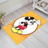 1pc Mickey Pattern Area Rug Soft Flannel Floor Mat for Living Room,Office,Bedroom and Carpet