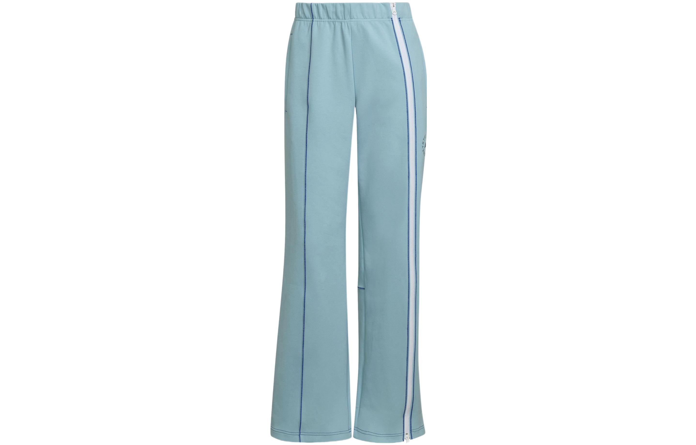 Adidas ASMC Casual Pants Women s Arctic Ocean Blue Moderate Straight Fit Pants HD9136 L