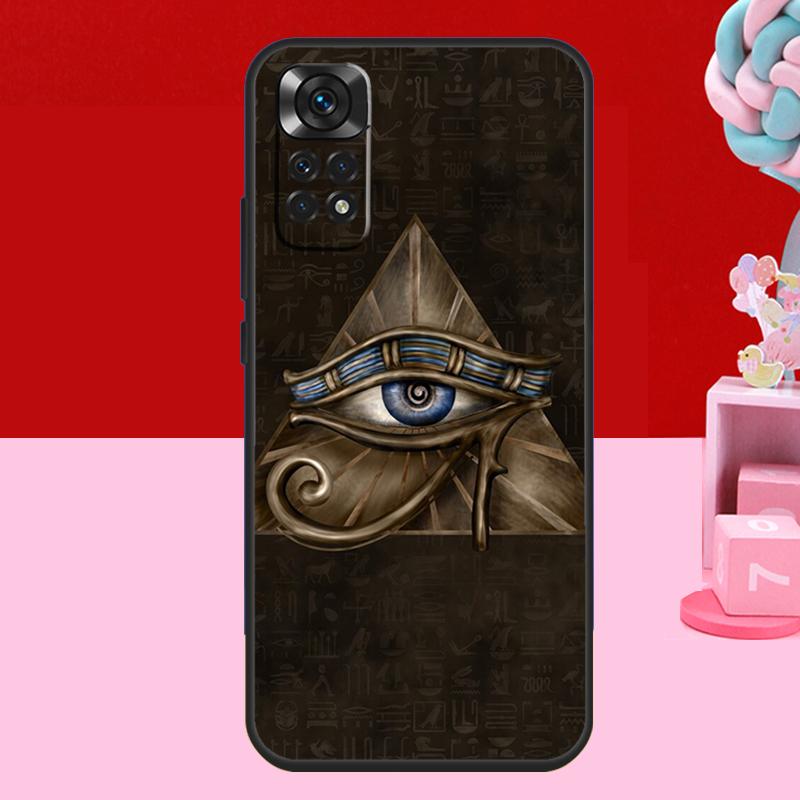 Egyptian Eye of Horus Art Case For Xiaomi Redmi Note 14 13 12 10 11 15 Pro Plus Redmi 15 C 10C 12C 13C 14C Soft Cover