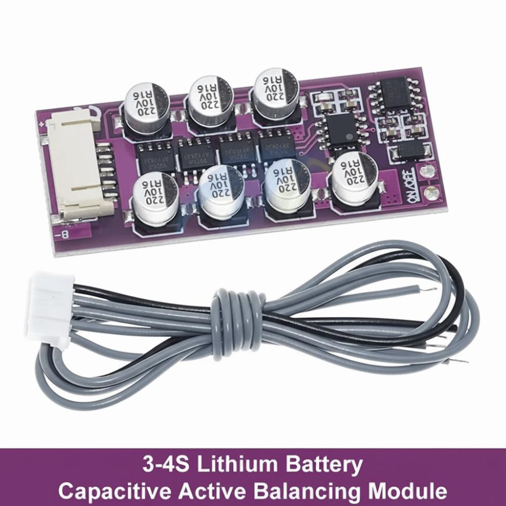 3S-4S BMS Балансир літієвої батареї 18650 Активна плата вирівнювання Li-ion батареї