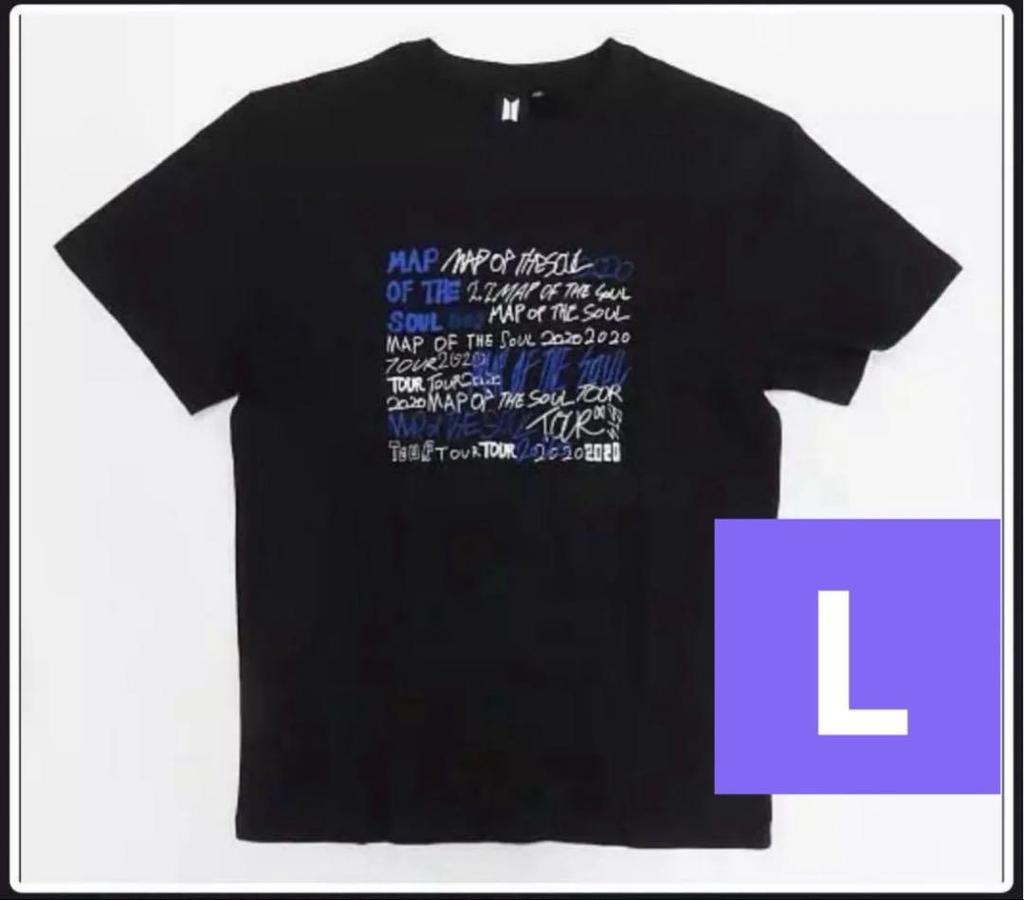[USED] BTS MAP OF THE SOUL T-shirt, size L, official