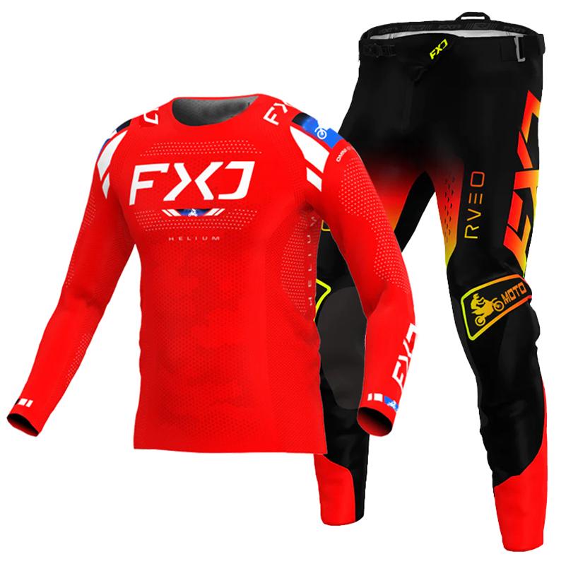 Motocross-Ausrüstungsset für Kinder 4 5 6 7 8 9 10 11 12 13 Jahre Jugend Kind Motorrad Junge Mädchen Jersey Hose Kits Rennanzug Offroad Enduro MX MTB