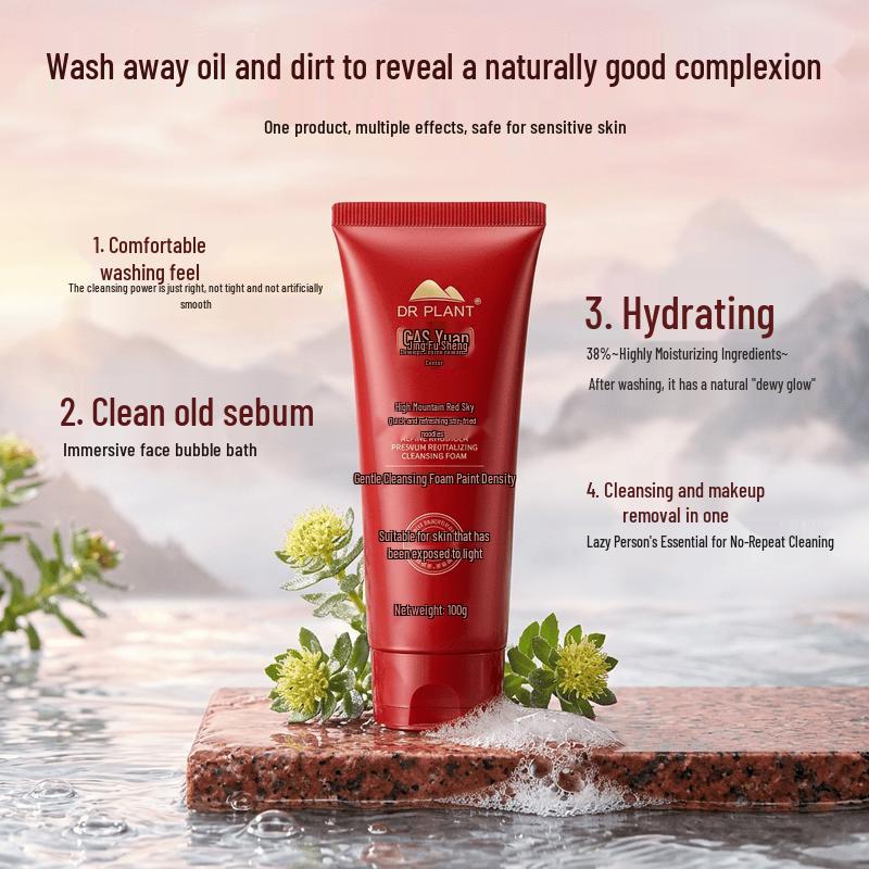 DR PLANT Alpine Rhododendron Brightening Cleanser