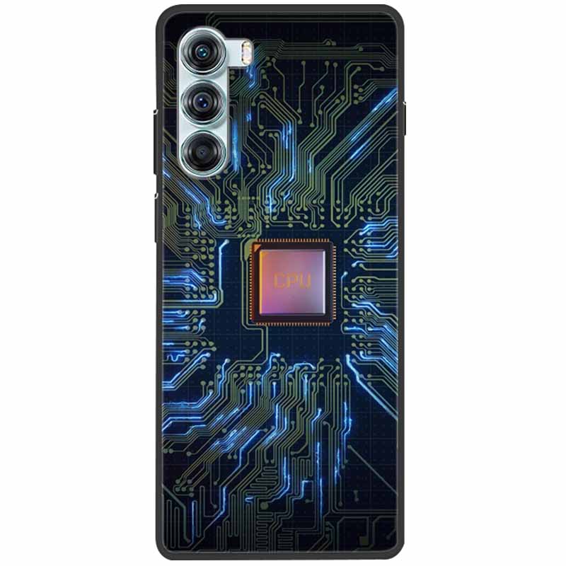 Cool Soft Cover For Moto G200 5G Case G 200 Silicone Black Protective Cases For Motorola Moto G200 5G Cover for MotoG200 Cute