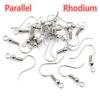 Pcs Ear Hook Jewelry 100 Accessories 20x17mm For Diy Handmade Earrings
