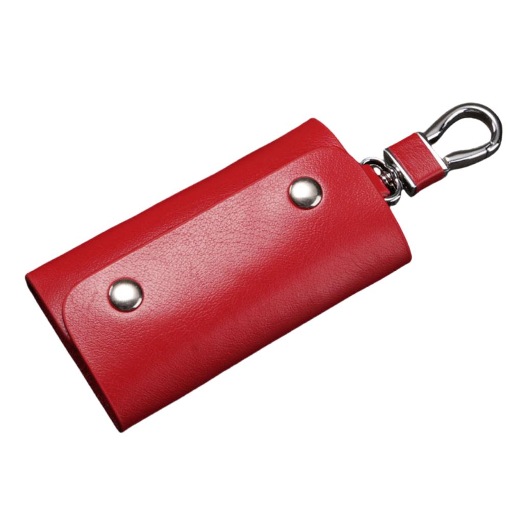 Key Bag Keychain Pouch Leather Car Key Organizer Casual Housekeepers Key Holder Men