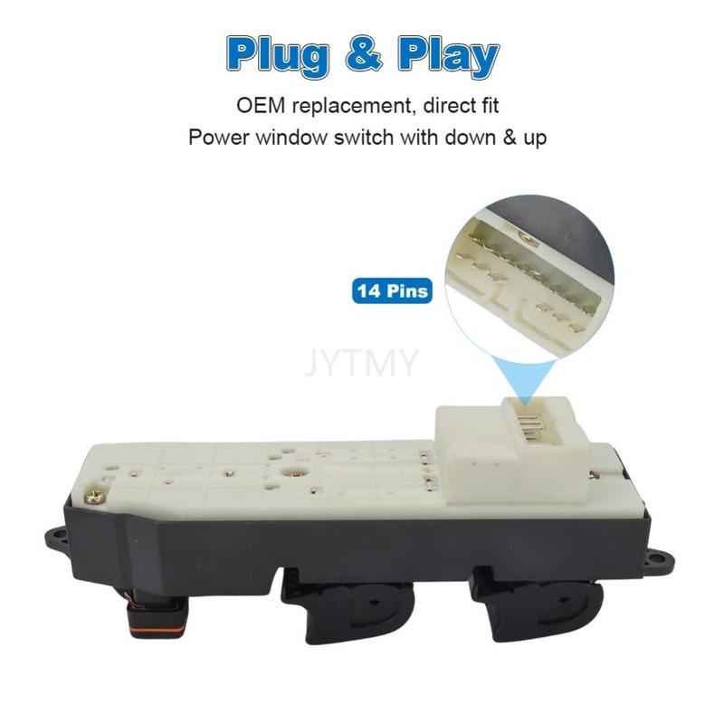 Car Accessories for Toyota Avalon Camry Corolla Front Left Electric Power Window Control Switch Lifter Regulator Button Parts