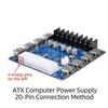 Universal Computer Power Supply Unit 8 USB Charging Specks Practical Computer Power Extension Board for DIY Applications