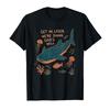 Komm rein Verlierer Wir tun Gottes Willen Walhai Ozean T-Shirt Für Männer Frauen 100% Baumwolle T-Shirts Kurzarm Oberteile 0123-3 - M...