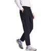 Anta Solid Color Logo Casual Straight Leg Fleece Knit Sports Pants Men Bottoms Black 952247745-3