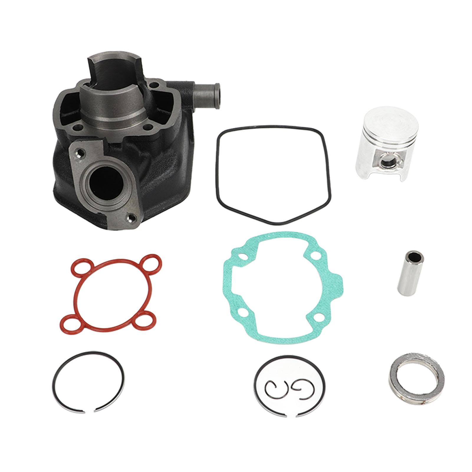 

50cc Engine Piston Cylinder Kit 40mm Diameter Gasket Ring Set Replacement for Peugeot Speedfight 3 4 2 Stroke