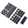 Motorcycle Helmets Invisible Black Reflective Stickers Simple And Effective Reflective Tape For Helmets Bikes