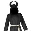 Cosplay Costume Robe with Hood Dress up Hooded Uniform Knight Witch Cape for Carnival Party