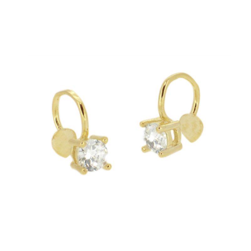Minimalist Zircon Stud Earrings: Versatile and Stylish INS-Inspired Ear Clips