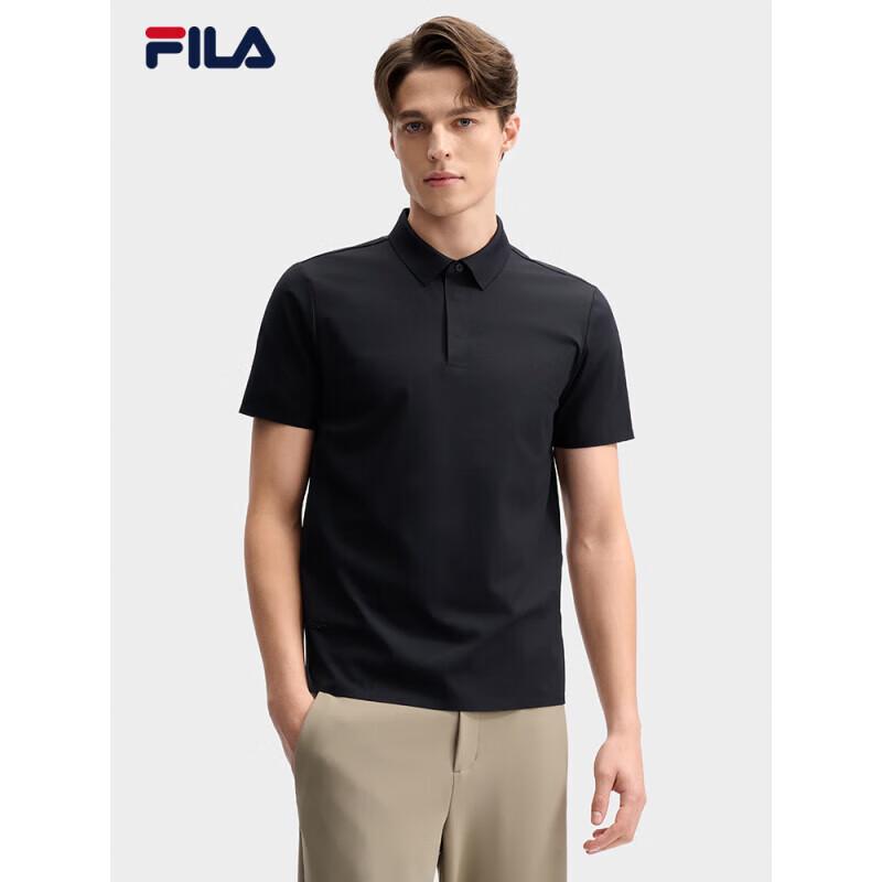 FILA Men s Knit Short Sleeve Polo Shirt L
