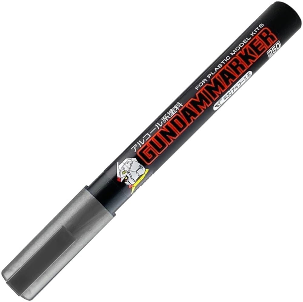 GSI Creos Gundam Marker for Model Painting Marker GM05 Painting, Silver,