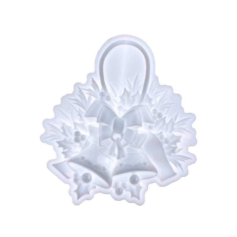 

Silicone Mold DIY Epoxy Resin Molds Christmas Pendant Home Party Decoration X3UC