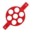 Molde para Panqueques y Huevos Antiadherente Herramienta de Cocina Redondo Corazón Molde para Panqueques Cocedor de Huevos Sartén para Voltear Huevos Accesorios de Cocina para Hornear