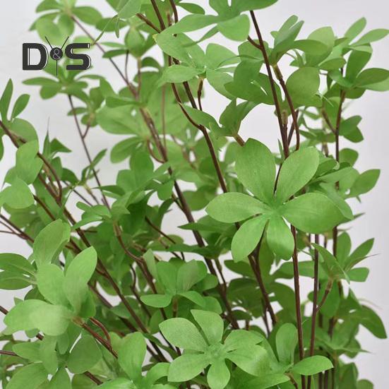 Artificial Greenery Branches Faux Greenery Stems Fake Leaves Artificial Foliage Twig Plants for Home Office Wedding Decor Vase Filler