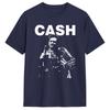 T-shirt Johnny Cash Dito Medio Spiaggia T-shirt Popolari Cotone Comodo Top Oversize Magliette Manica Corta Y2K Top Basici