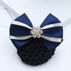 For Girls Headwear Hotel Korean Bun Snood Hairgrips Cover Net Bowknot Spring Clip Ponytail Clip